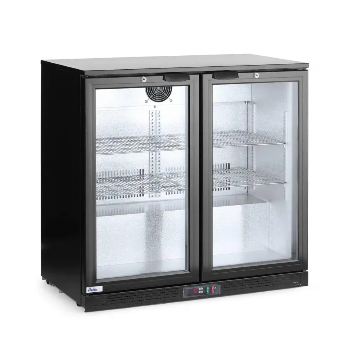 Clearance Hendi Arktic Backbar koelkast met dubbele deur 900x530x(h)865