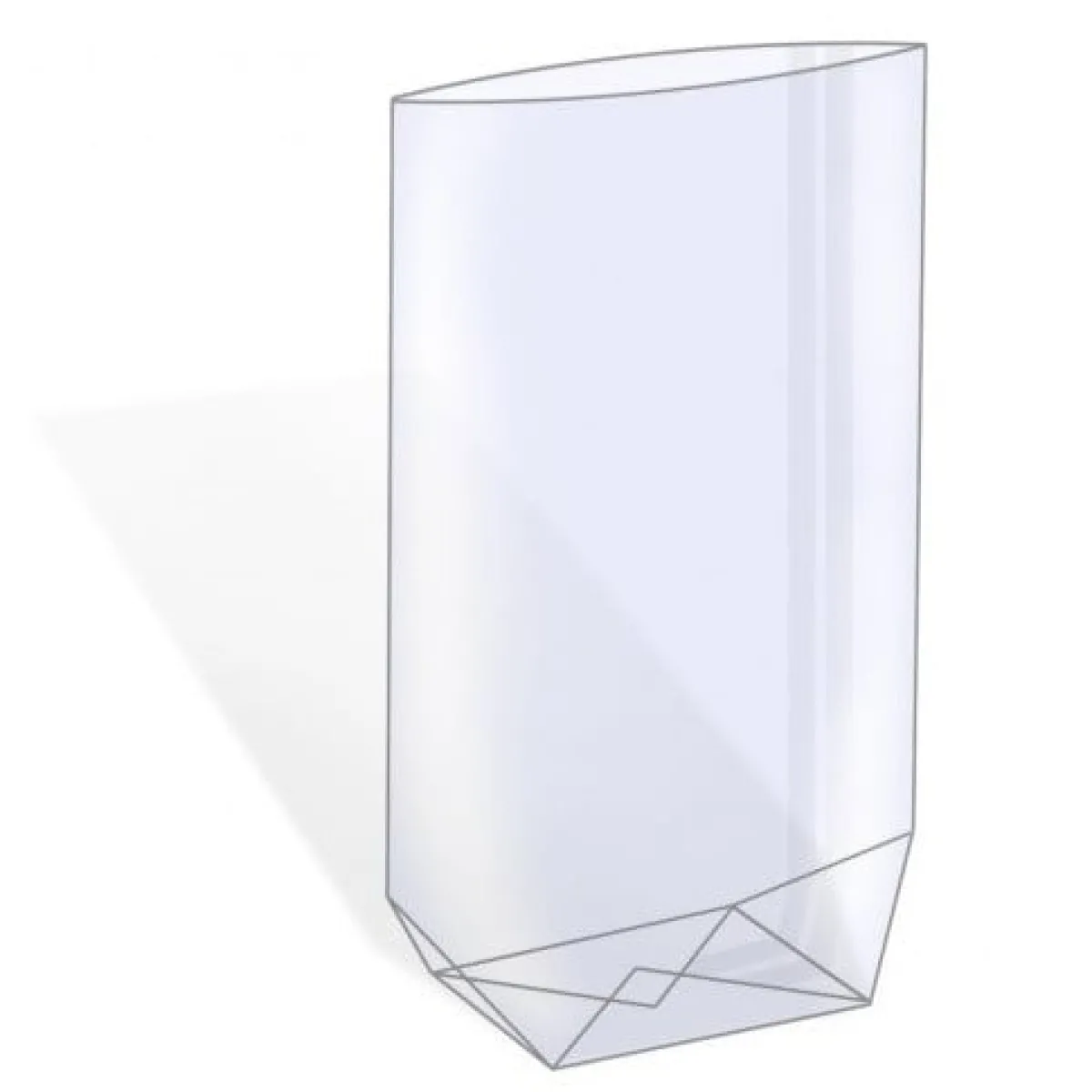 Clearance Overig BIO Kruisbodemzak 145 x 235mm 50st.