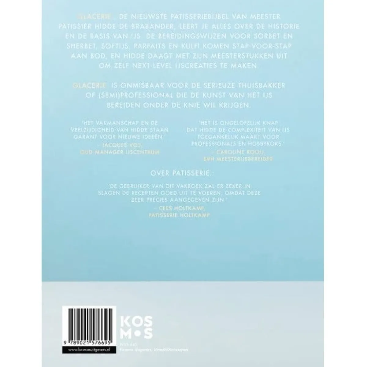 Hot Boek: Glacerie