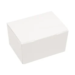 Outlet BrandNewCake Bonbondoosje Wit Glans -125 gram- 3 stuks**