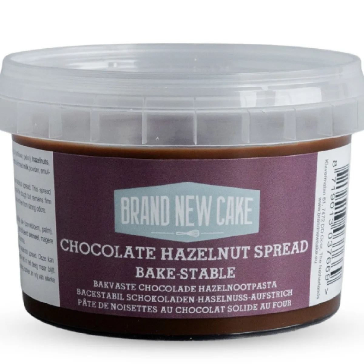 Hot BrandNewCake Bakvaste Chocolade Hazelnootpasta (Nutella)260g