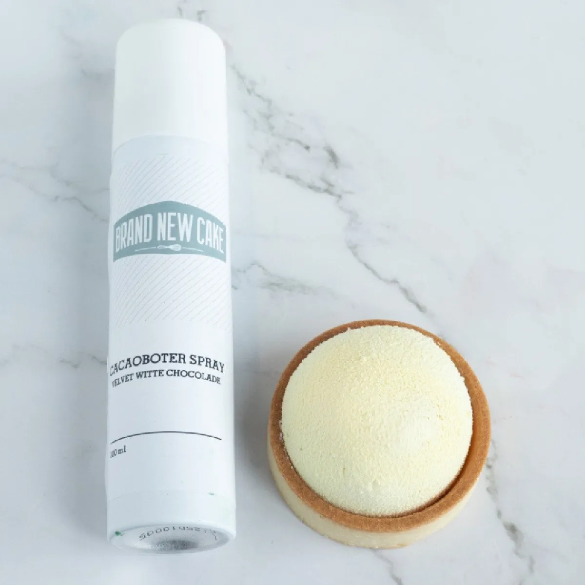 Clearance BrandNewCake Cacaoboter spray Velvet Witte choco kleur 100ml