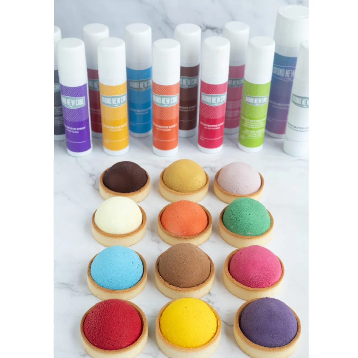 Best BrandNewCake Cacaoboter spray Velvet Geel 250ml