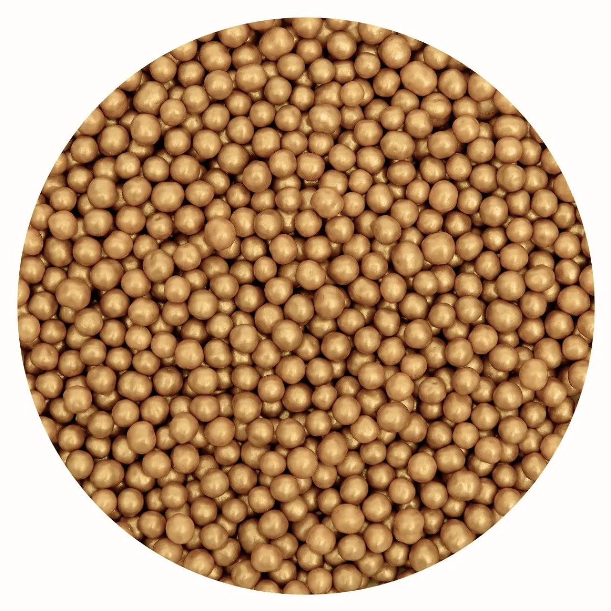 Outlet BrandNewCake Chocolade Crispy Parels Goud 600g