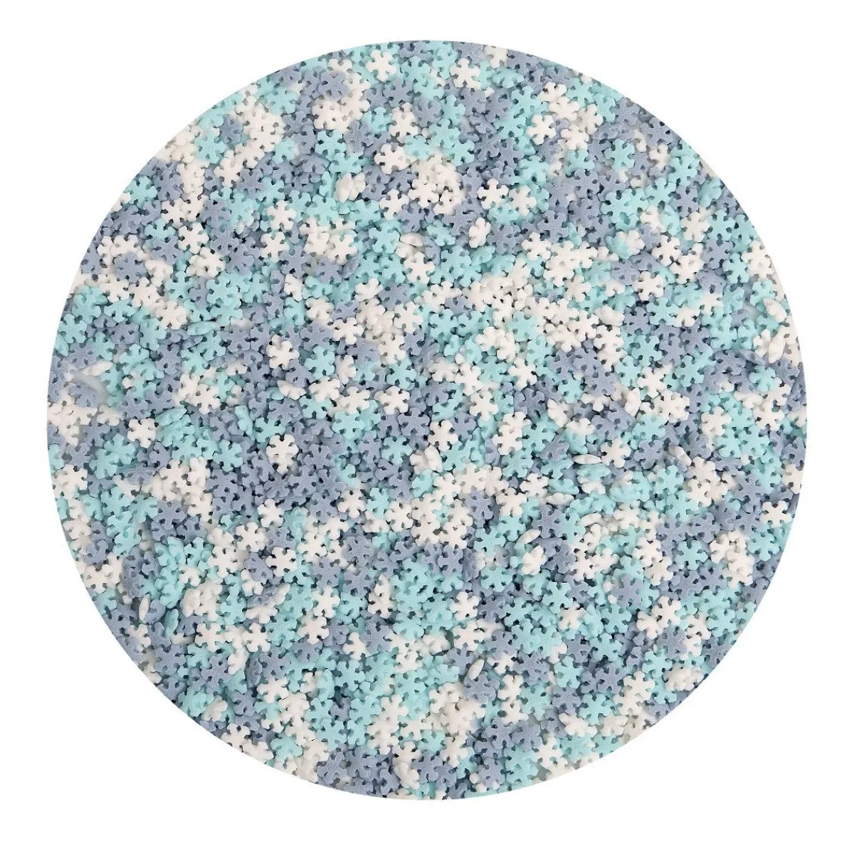 Sale BrandNewCake Confetti Mini Sneeuwvlokken 3 Kleuren 500gr.
