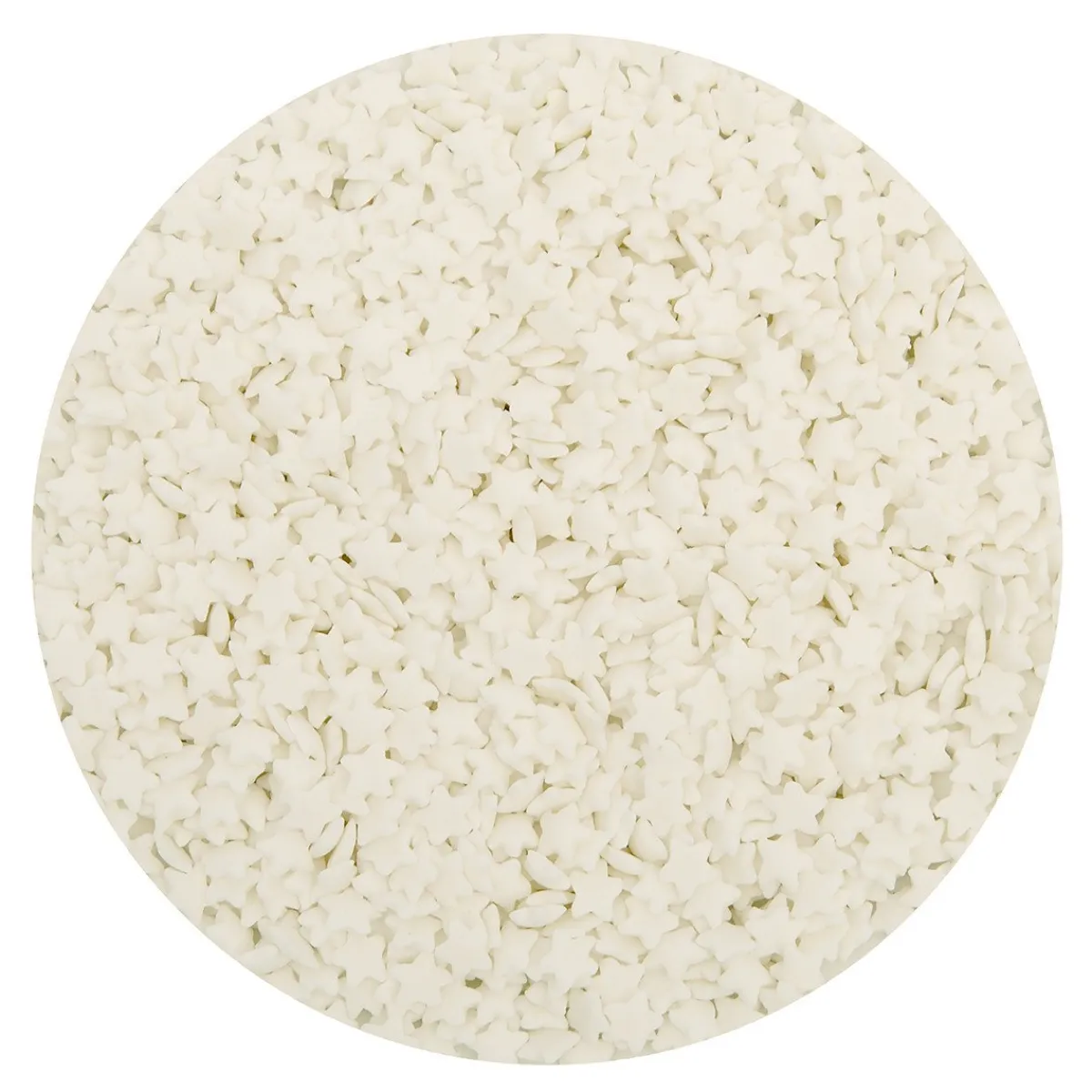 Online BrandNewCake Confetti Sterren Wit 500gr.