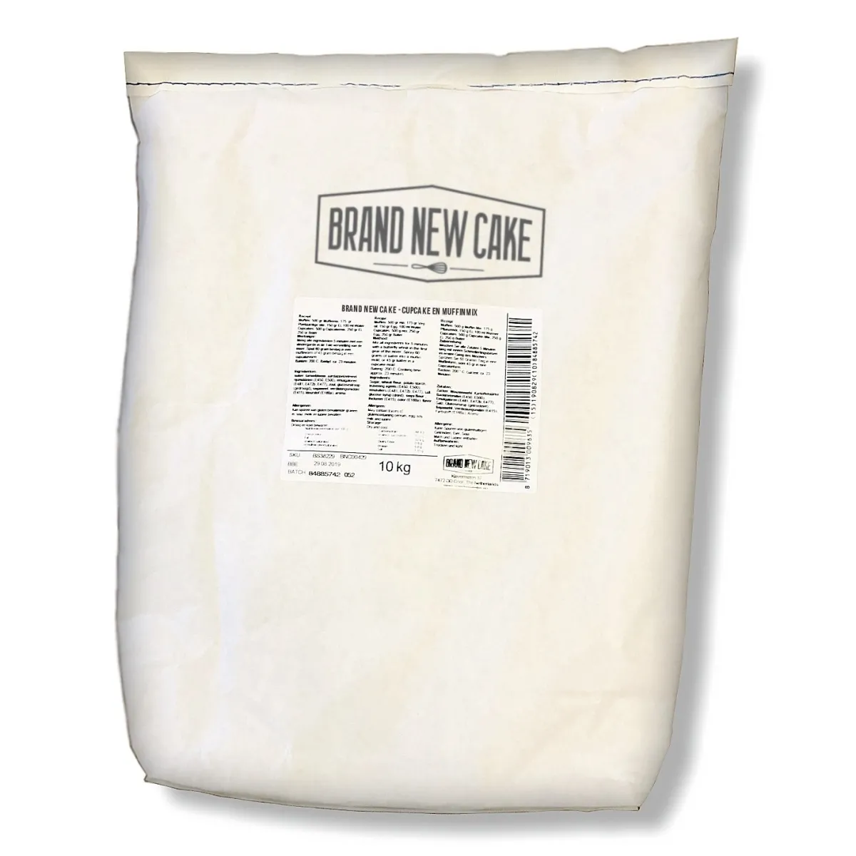 New BrandNewCake Cupcake-mix 10kg