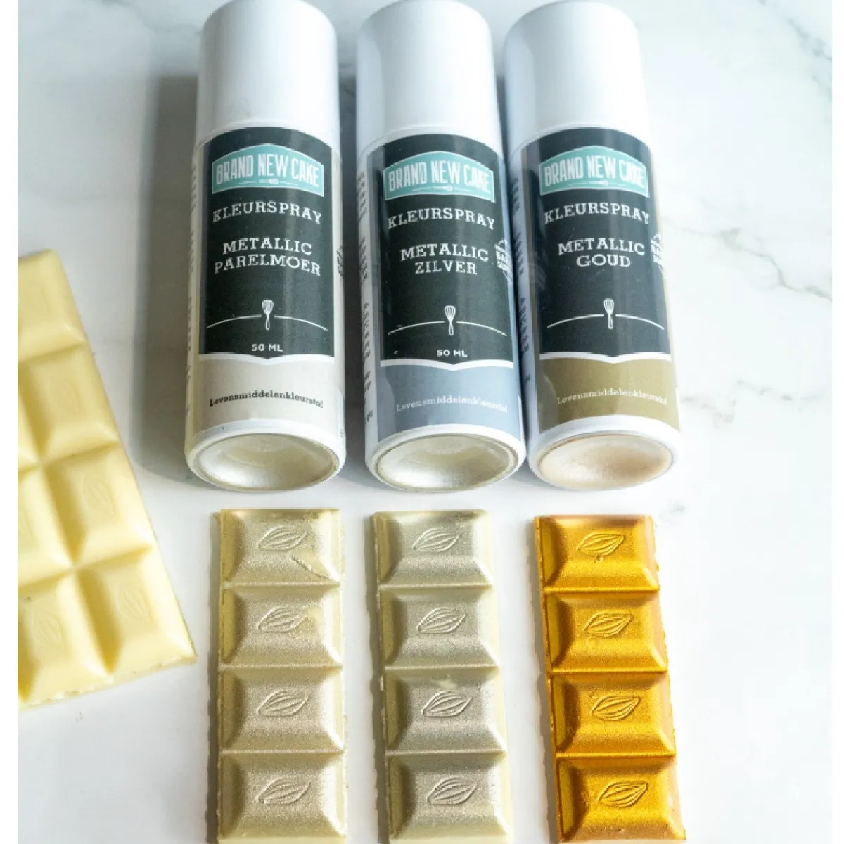 Best BrandNewCake Kleurspray Metallic Parelmoer 50ml
