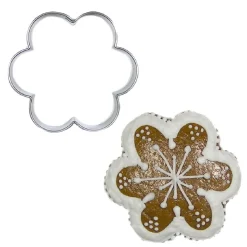Hot BrandNewCake Uitsteker Bloem RVS 5cm