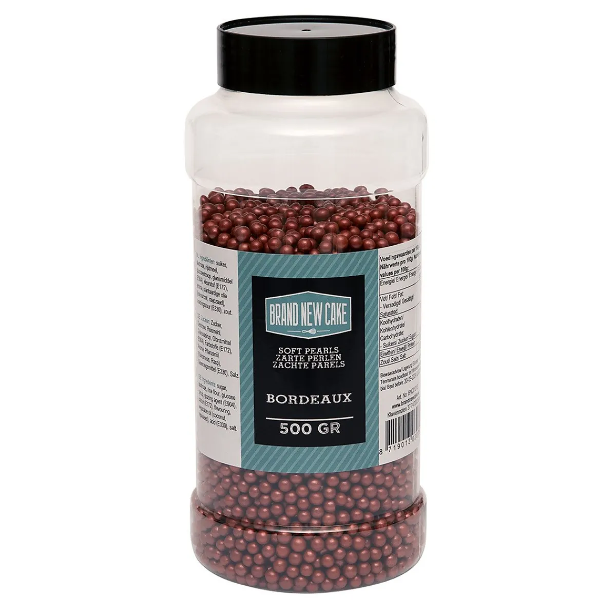 Hot BrandNewCake Zachte Parels Bordeaux Rood 500gr.