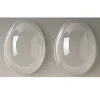 Clearance Martellato Chocolade Holvorm Pasen Half-Ei Glad (2x) 15,4x11x5,5cm.