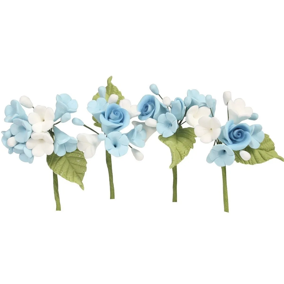 Clearance Culpitt Gumpaste Spray Blauwe Mini Rozen 4st.