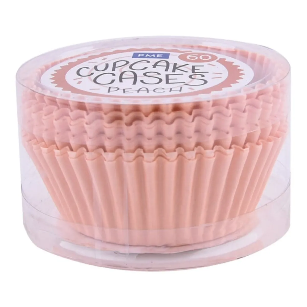 Best PME Cupcake Vormpjes Peach 60 stuks