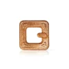 Sale Dobla Chocoladedecoratie Kerstman Riem/Gesp Brons (132 st)