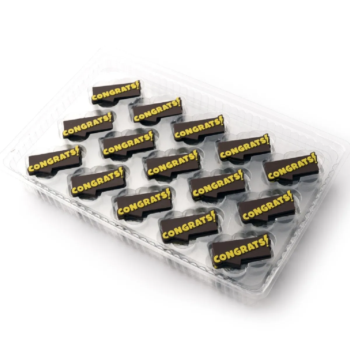 Hot Dobla Chocoladedecoratie Congrats! (150 stuks)