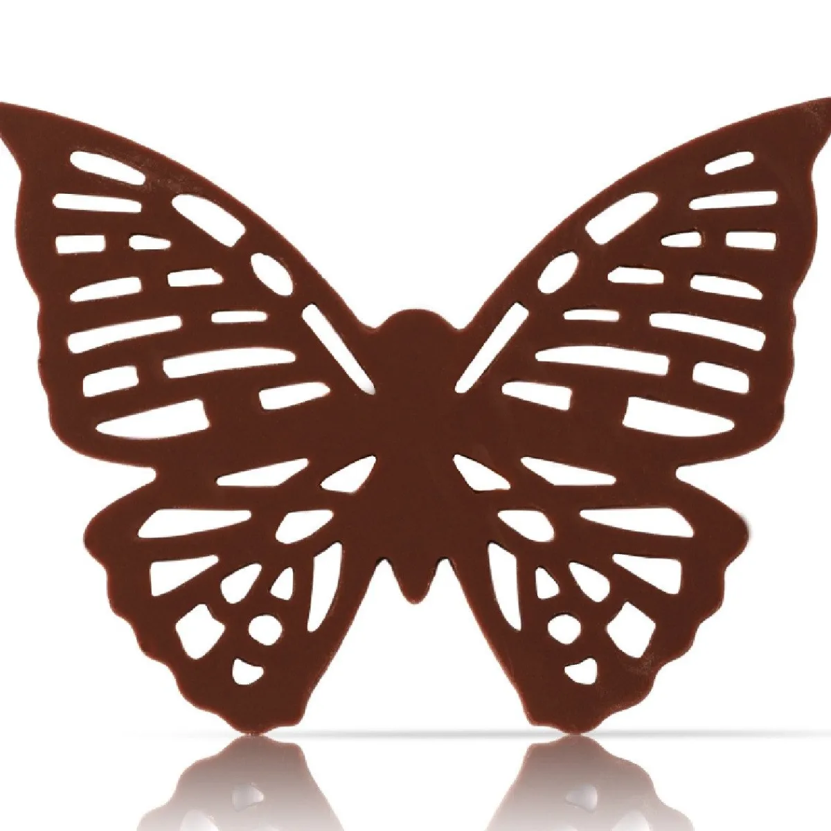 Discount Dobla Chocoladedecoratie Vlinder Puur (96 stuks)