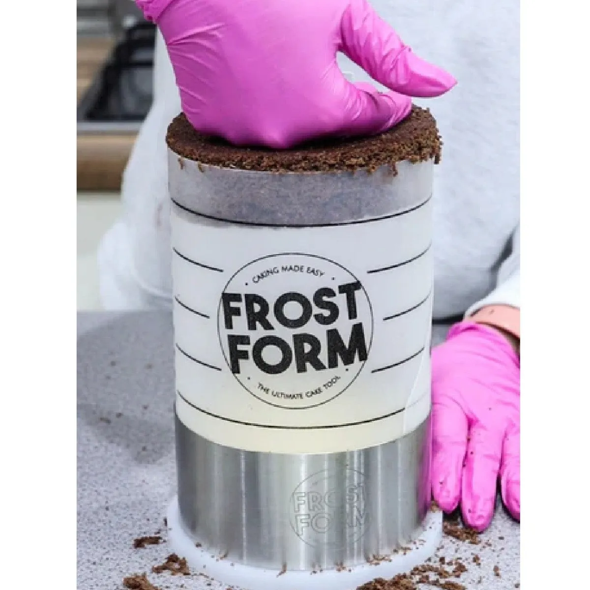 Clearance Frost Form Taart Coating Kit Rond 10cm