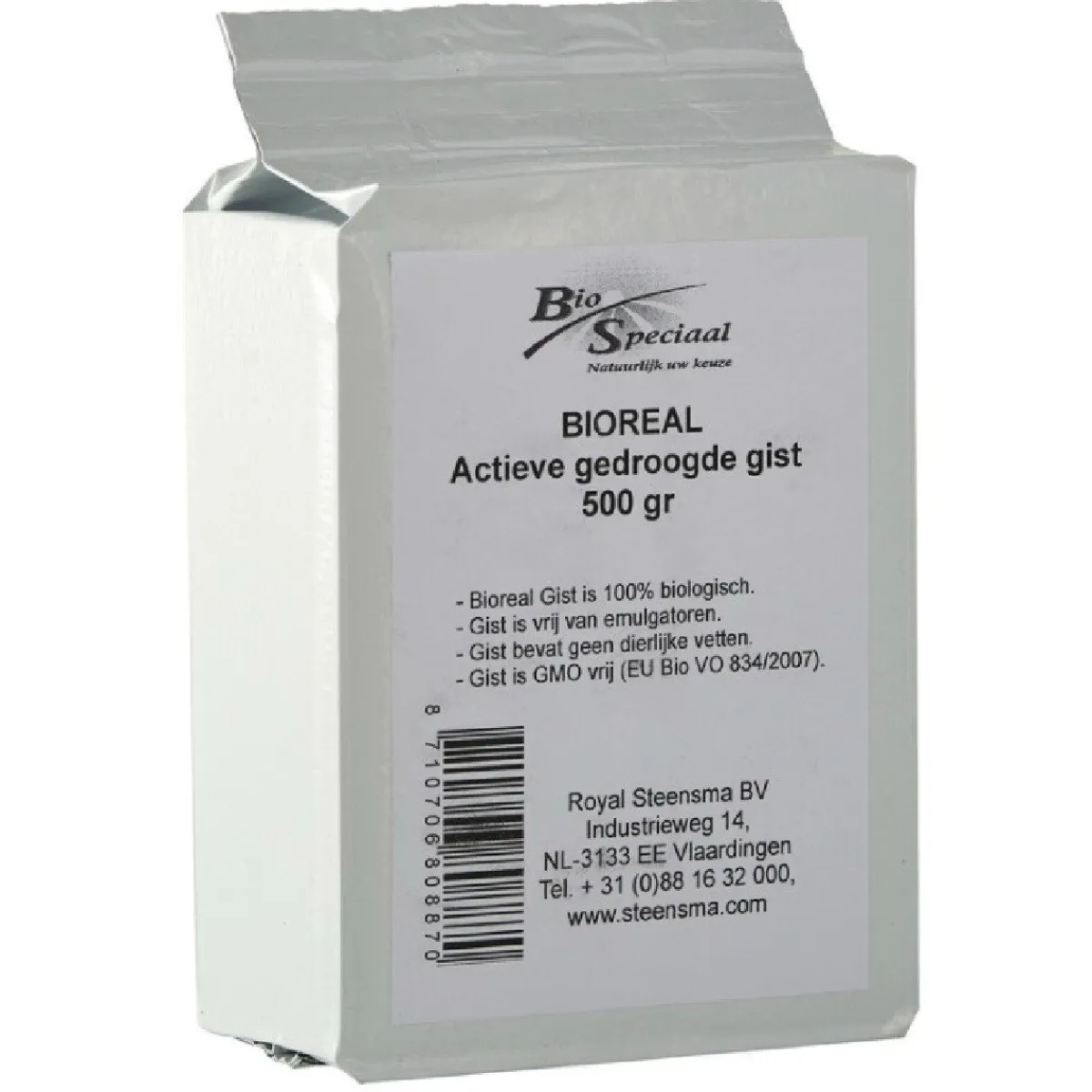 Best Overig Gist Biologisch 500g