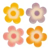 Outlet Günthart Chocoladedecoratie Bloemen Gekleurd 192st.