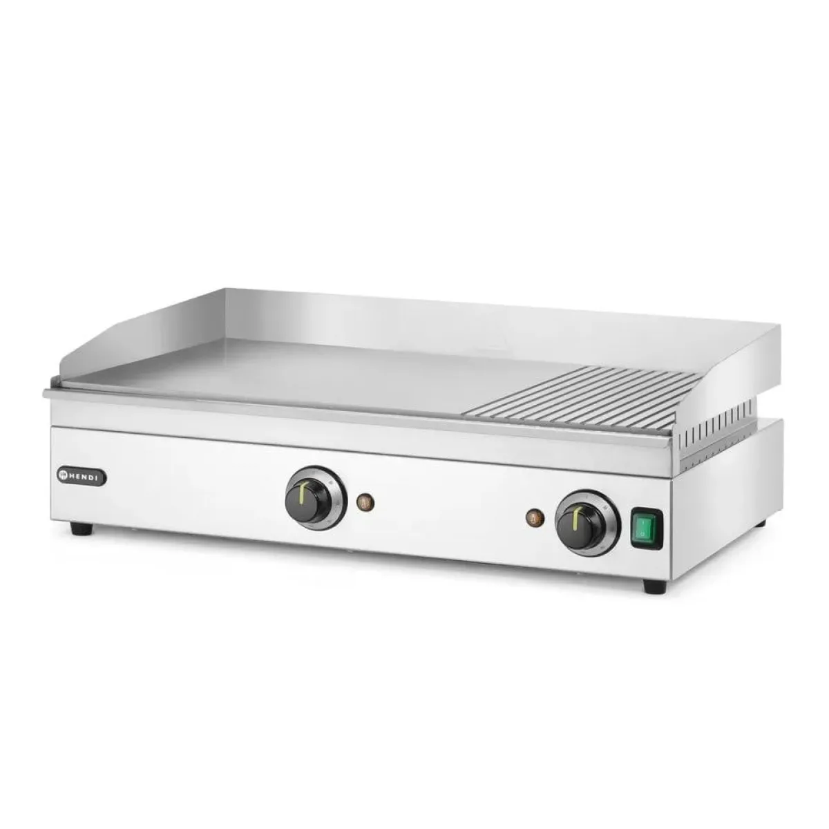 Online Hendi Bakplaat 1/3 geribbeld 220V/3500W