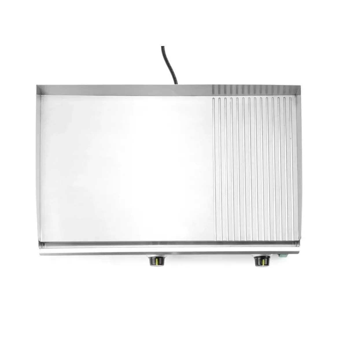 Online Hendi Bakplaat 1/3 geribbeld 220V/3500W