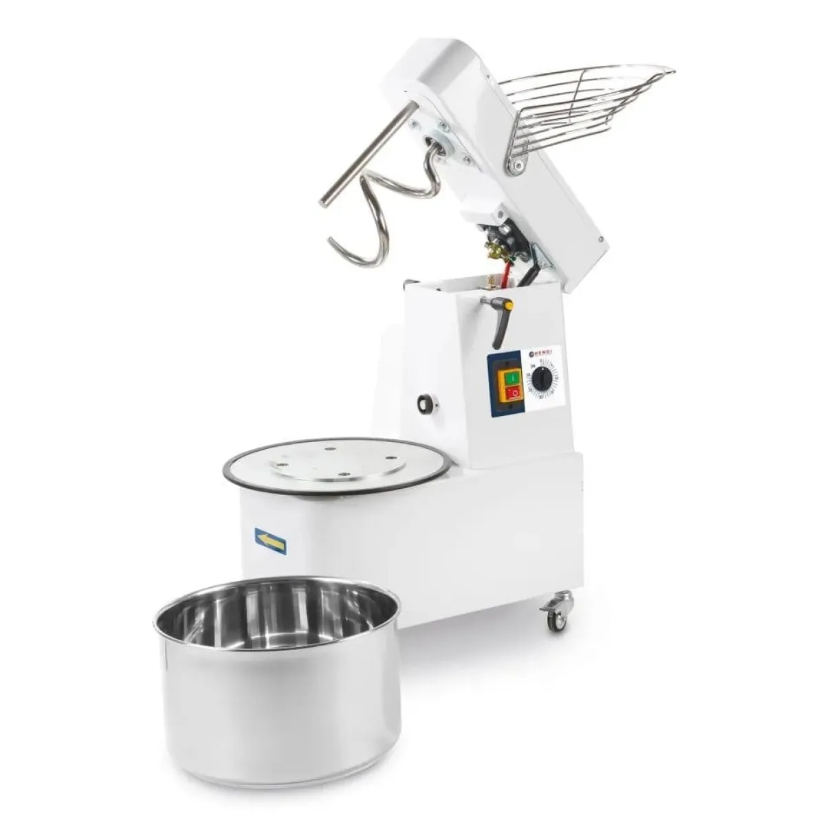 Outlet Hendi Deegmachine met kantelbare kop en afneemb mengkom 10L