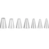 Hot Hendi Spuitmondjes Rond Set/7