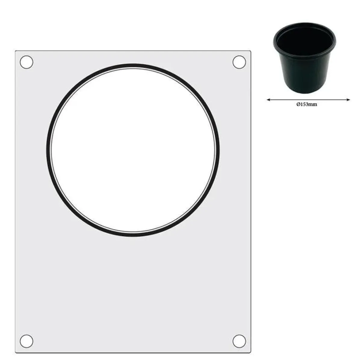 Discount Hendi Traysealer matrix soepcontainer ø165 mm