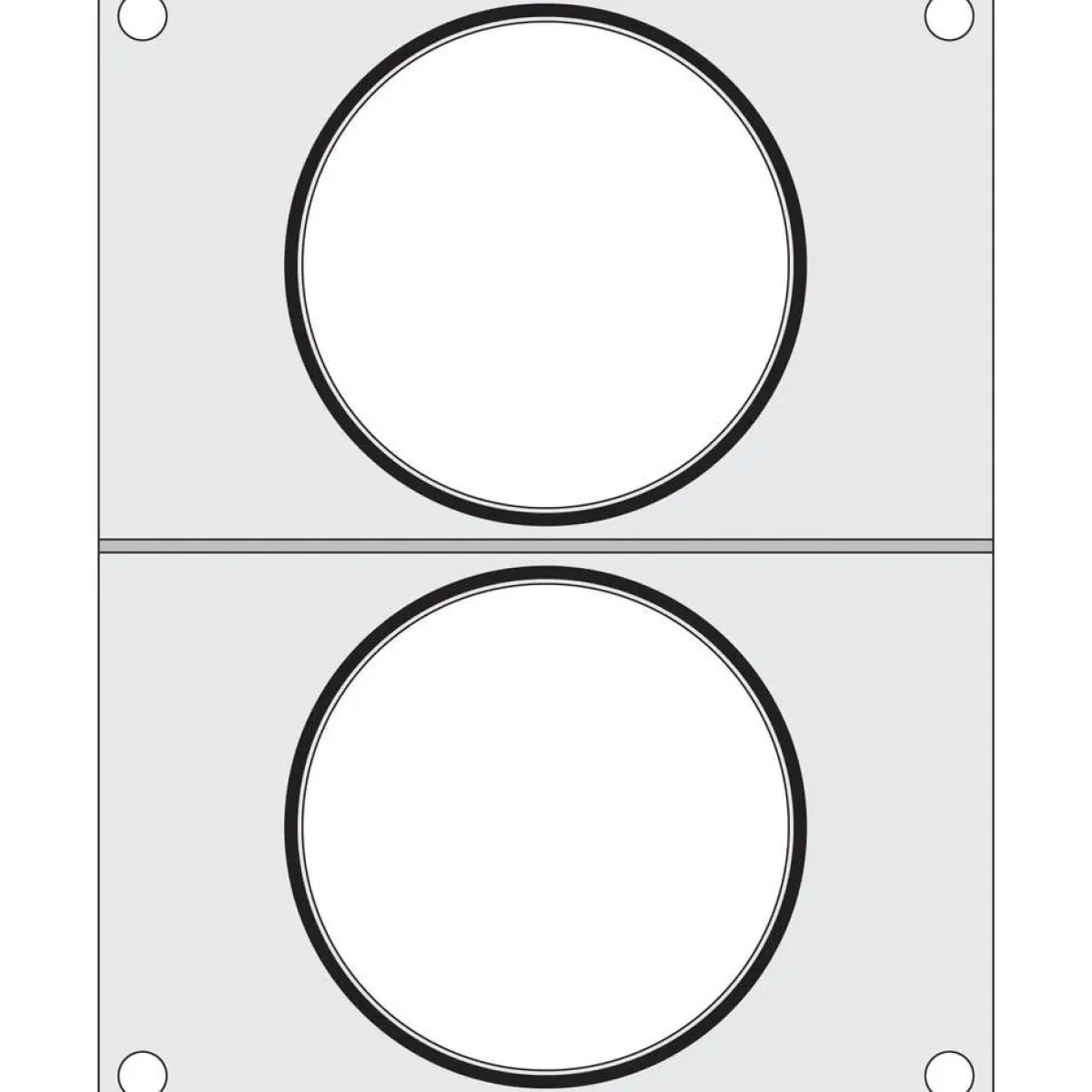 Online Hendi Traysealer matrix 2x soepcontainer ø115 mm