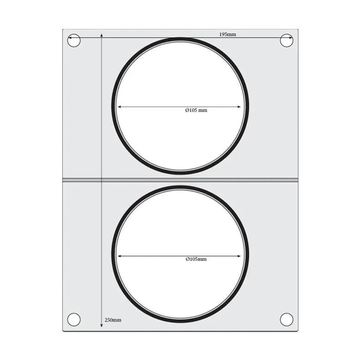 Online Hendi Traysealer matrix 2x soepcontainer ø115 mm