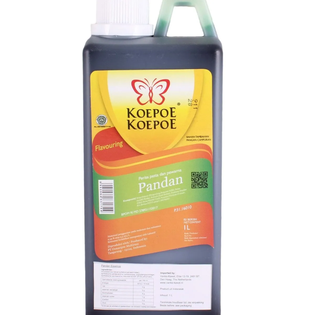Sale Overig Koepoe Koepoe Smaakpasta Pandan 1l