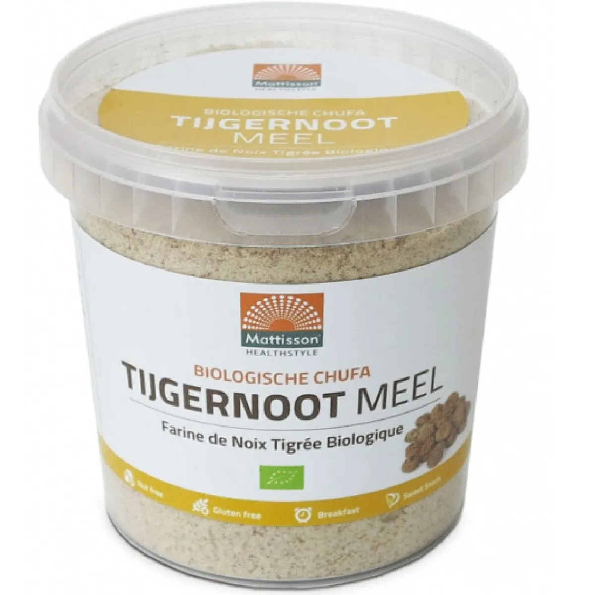 Hot Mattisson Tijgernotenmeel Biologisch 350g