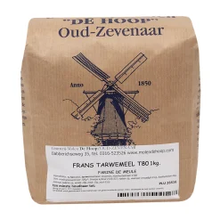 Discount Molen de Hoop Franse Tarwemeel T80 1kg (Farine Meule)