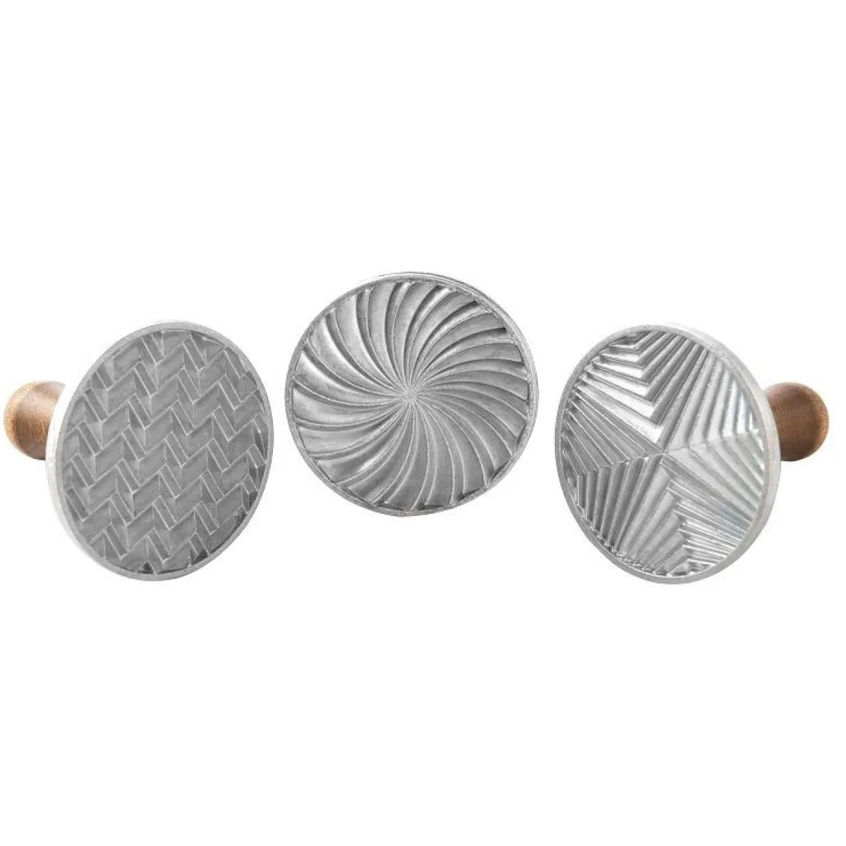 New Nordic Ware Koekjesstempel Geo Set/3