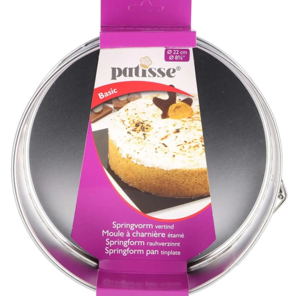 New Patisse Springvorm Basic Vertind Ø22cm