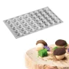 Online Pavoni Siliconen Vorm Champignon 28x29mm (20) 30x17,5cm