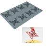 Online Pavoni Siliconen Vorm Vlinder 60x58mm (8) 30x20cm