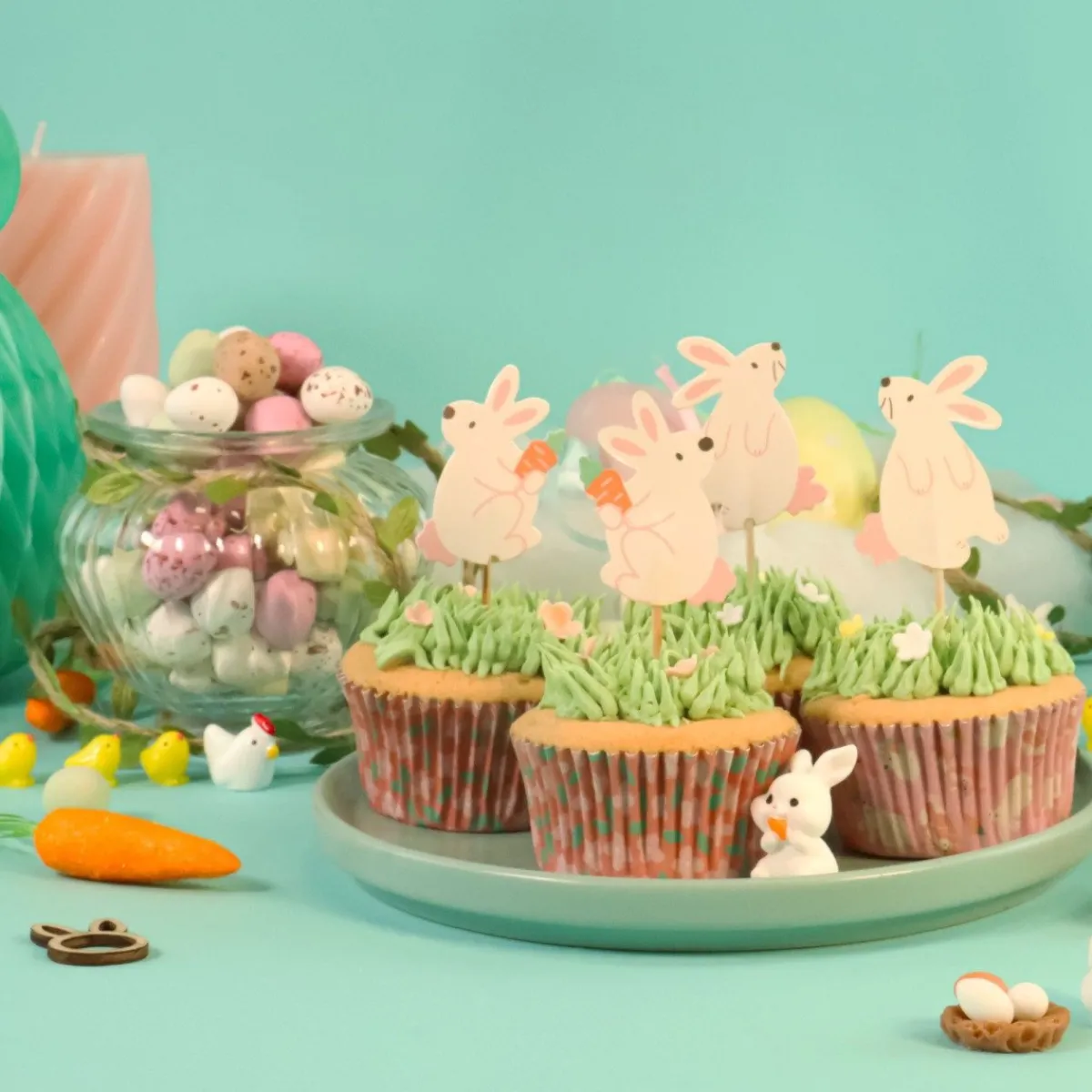 Online PME Cupcake Set Paashaas 24st.