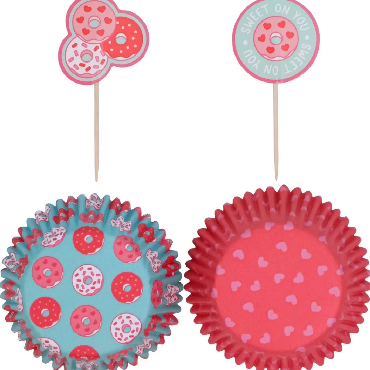 PME Cupcake Set Valentijn Donuts 24st.