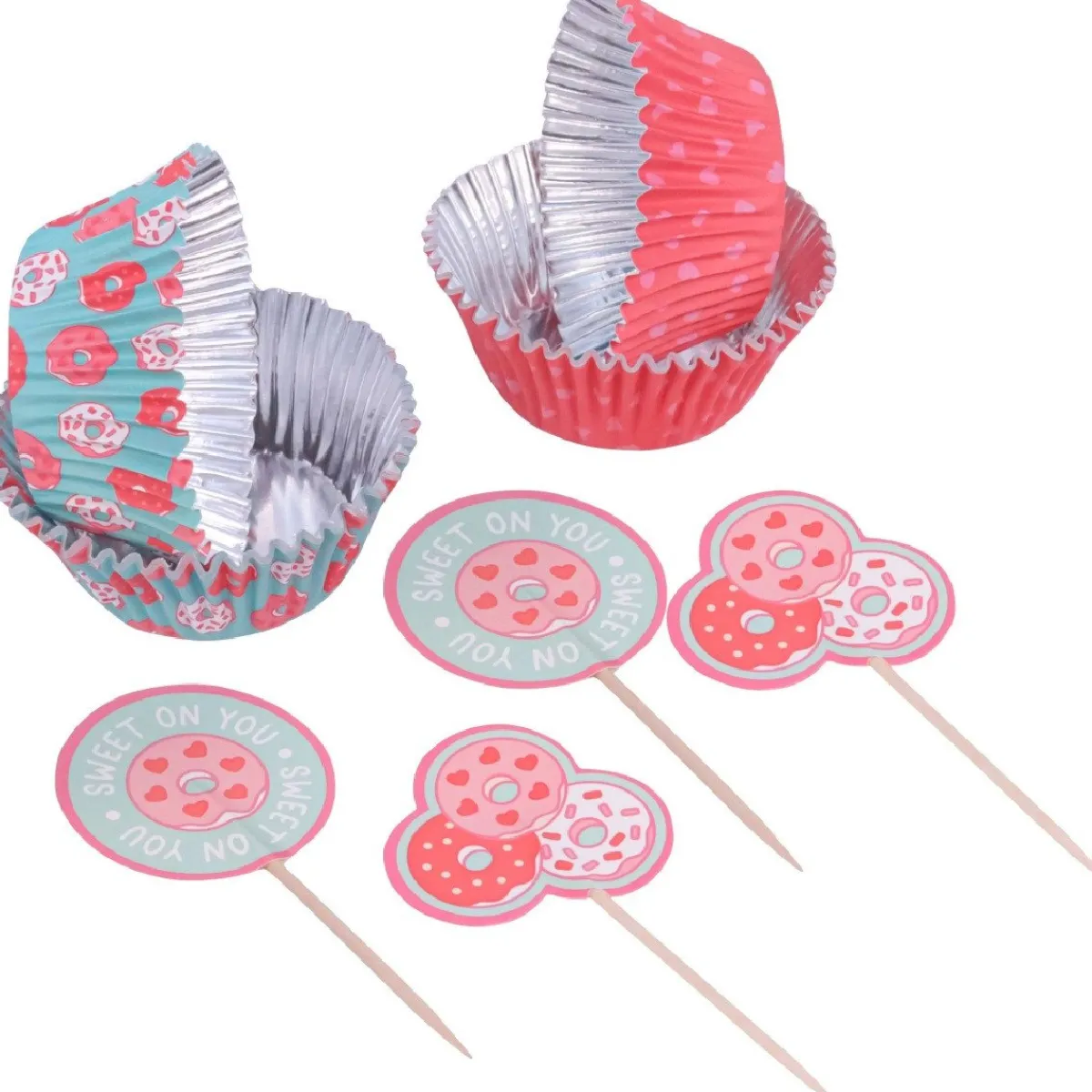 PME Cupcake Set Valentijn Donuts 24st.