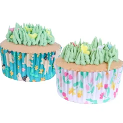 Best PME Cupcake Vormpjes Lenteweide Ø52mm 60st.