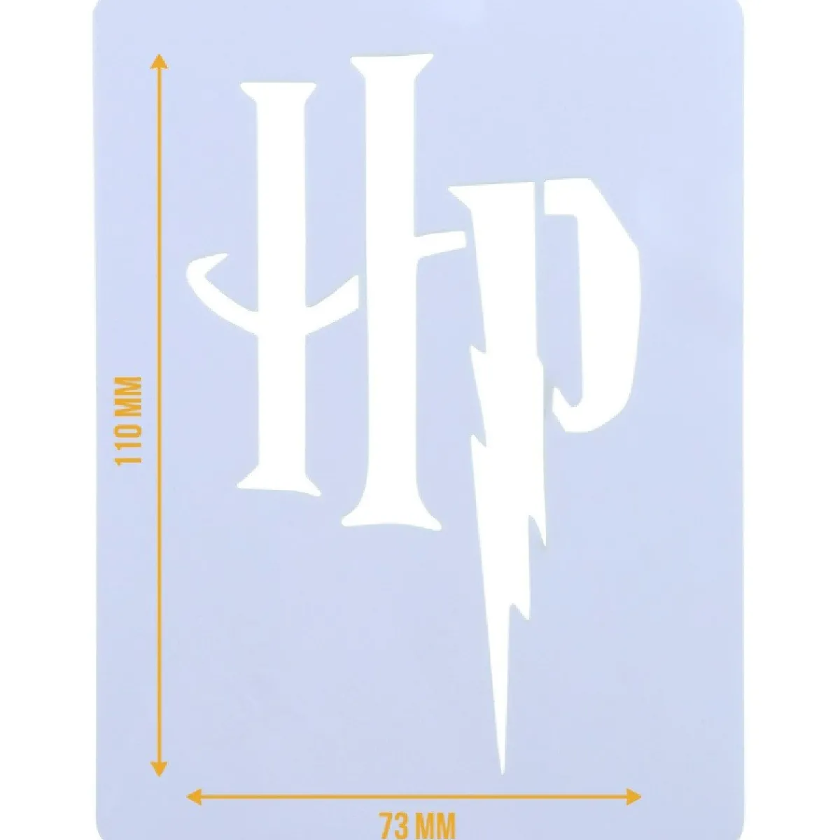 Hot PME Harry Potter Logo Sjabloon 11x7,3cm