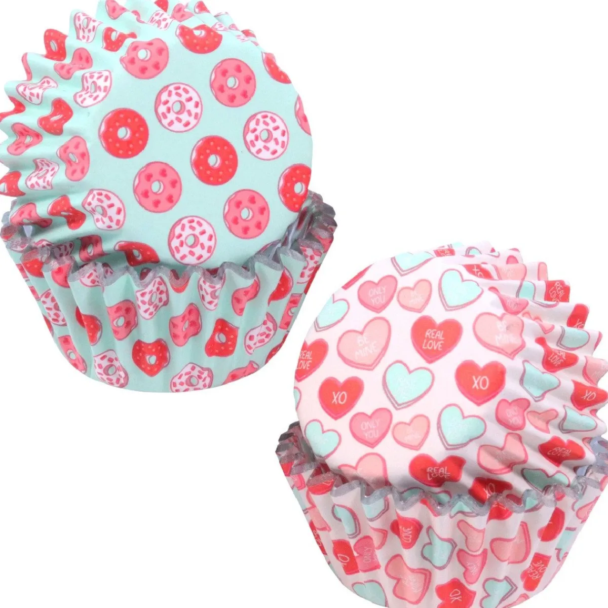 New PME Mini Cupcake Vormpjes Pretty Sweet Ø33mm 60st.