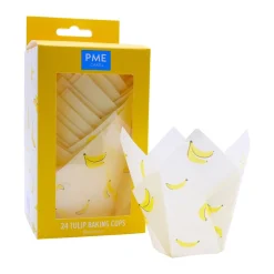 Discount PME Muffin Cups Banaan 24st