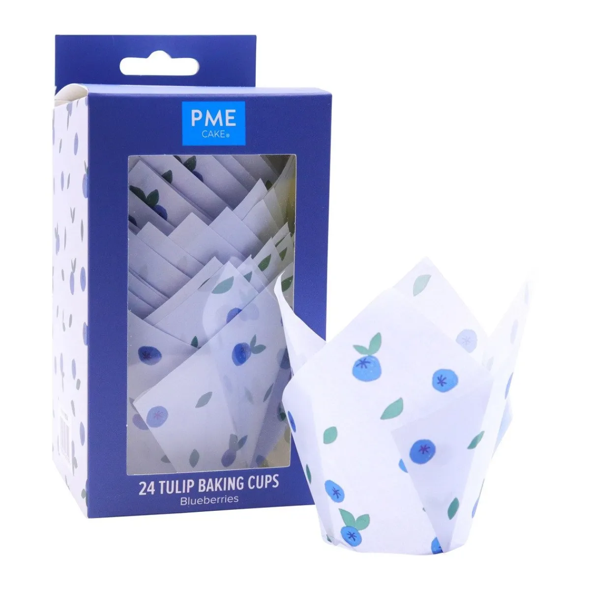 Sale PME Muffin Cups Blauwe Bessen 24st