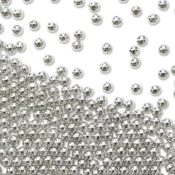 Outlet PME Suikerparels Zilver 6mm 25 gram