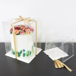 Discount PME Taartdoos Transparant 25x25x28cm