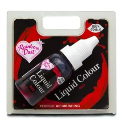 Best Rainbow Dust RD Liquid Colour Airbrush kleurstof Red 16 ml