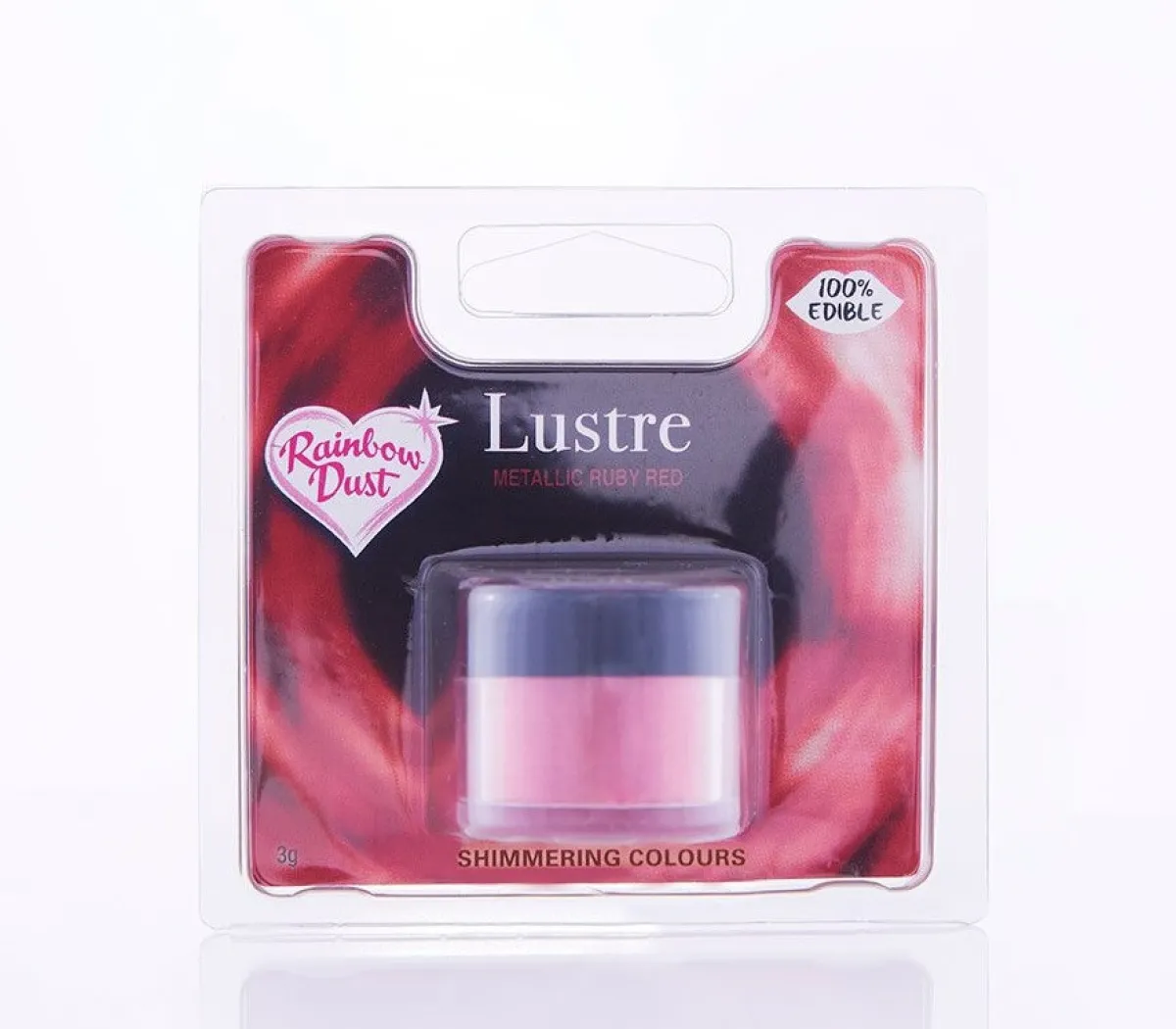 Sale Rainbow Dust RD Lustre Kleurpoeder Ruby Red 3 gram