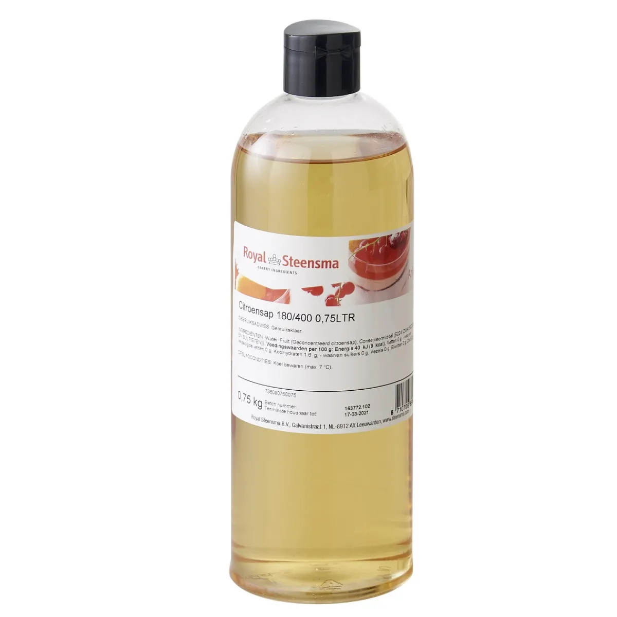New Royal Steensma Citroensap 750ml